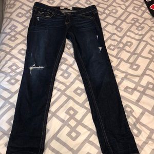 Ripped skinny jeans from Hollister